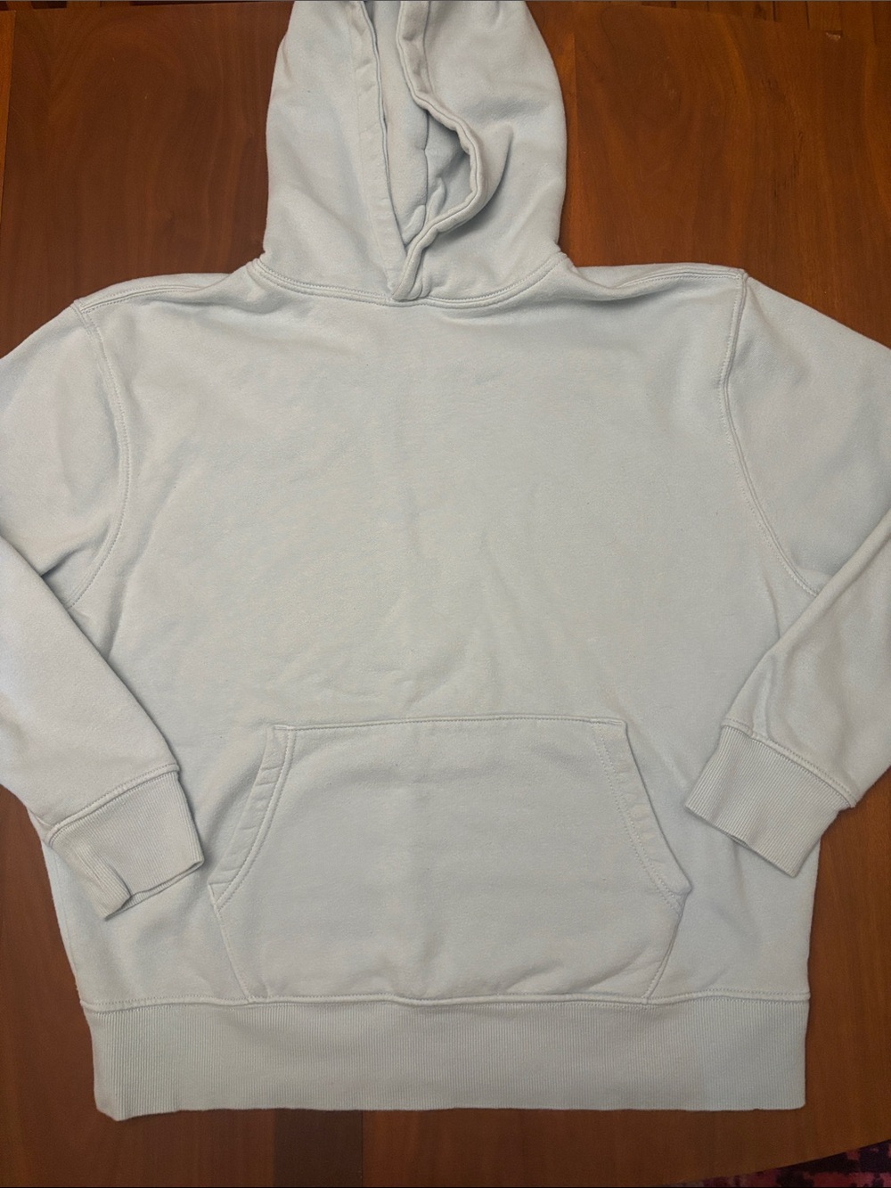 Old Navy Men's Pale Blue Pullover Hoodie